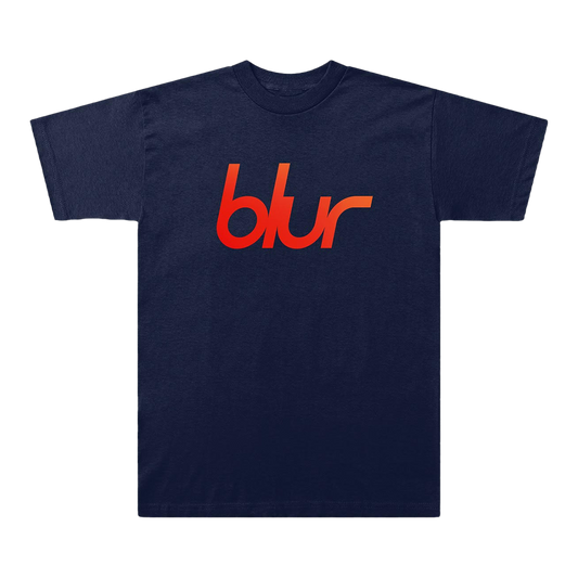 Blur Logo Navy T-Shirt