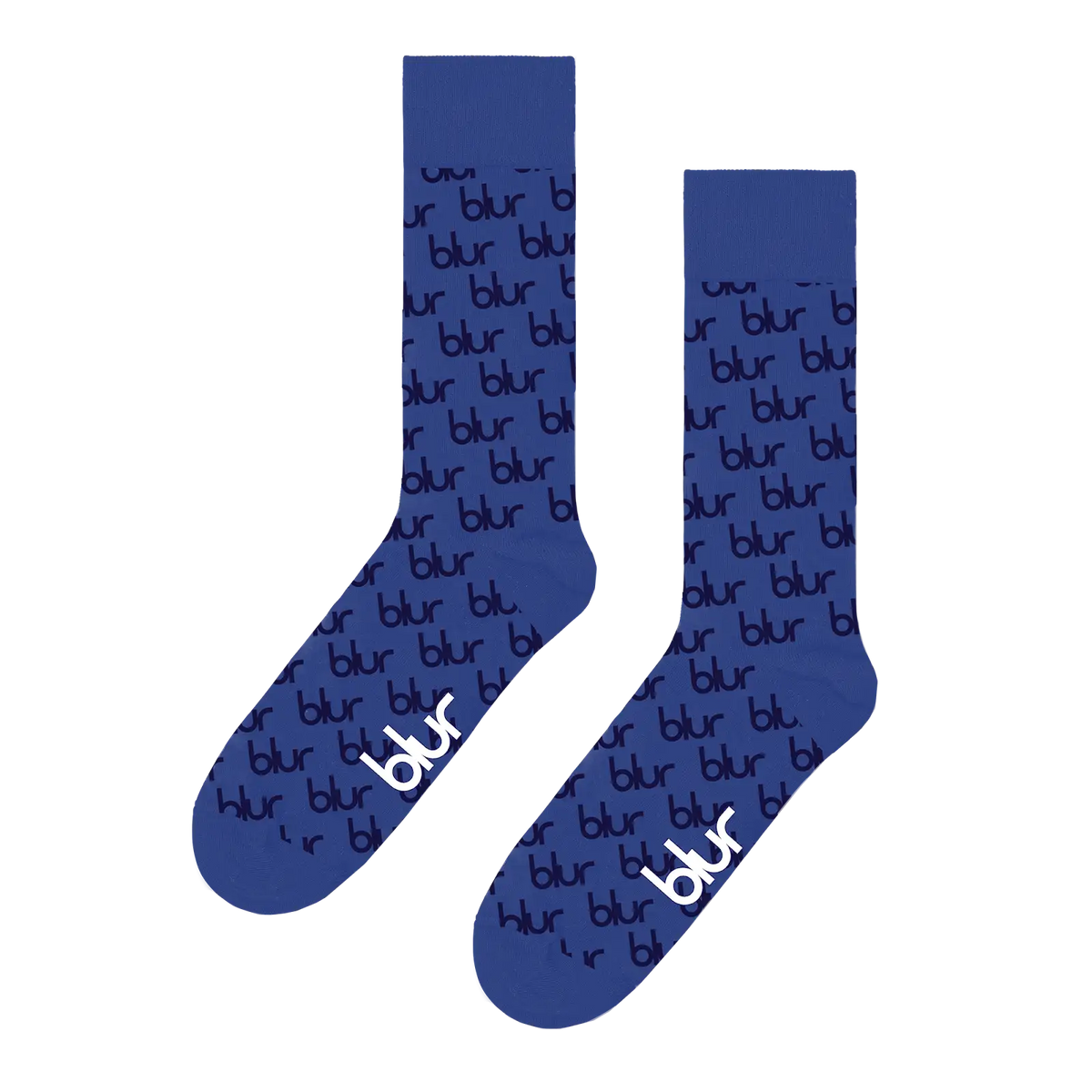 Repeat blur Logo Socks Blue