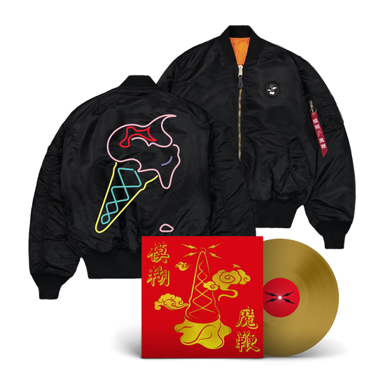 The Magic Whip Anniversary Vinyl & Black Bomber Jacket Bundle