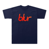 Blur Logo Navy T-Shirt