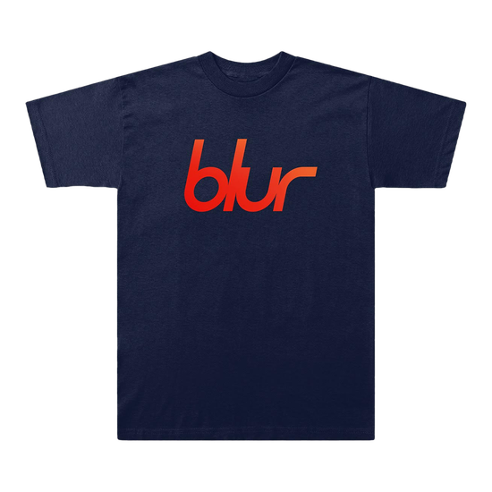 Blur Logo Navy T-Shirt